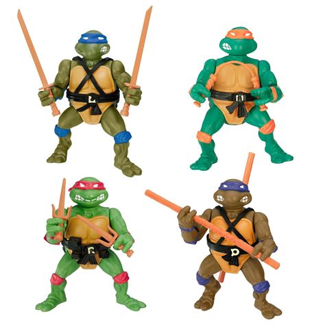 Teenage Mutant Ninja Turtles 1980s Figures Return With Gamestop