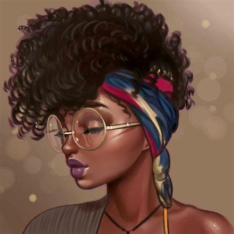 Dico Afro Black Girl Art Black Art Afro Art