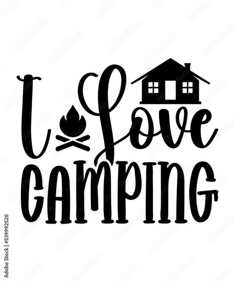 Vector Printable Clipart Camping Quote Svg Camping Saying Svg Funny