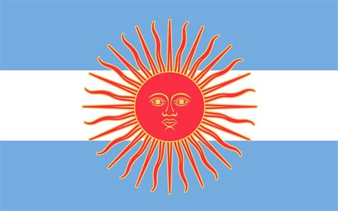 The Flag Of Argentina But Its The Year 5500000000 Ad And The Sun