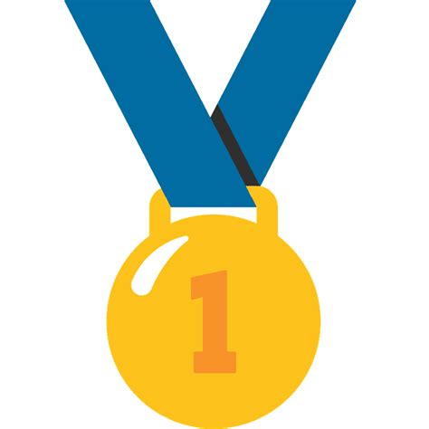 1st Place Medal Emoji Clipart Free Download Transparent Png Creazilla