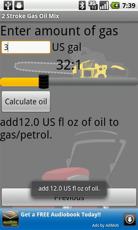 Gor is the ratio of volumetric flow of produced gas to the volumetric flow of crude oil for crude oil and gas mixture sample. 2 Stroke Gas Oil Mix Calculator: Amazon.com.au: Appstore ...