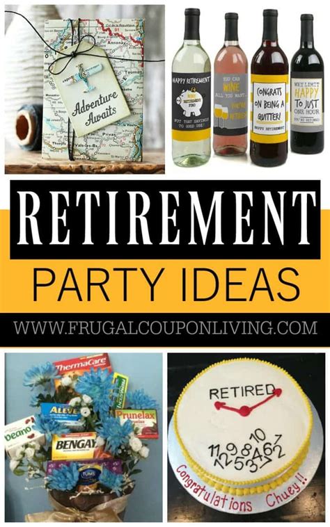 Retirement party ideas for men. Retirement Party Ideas