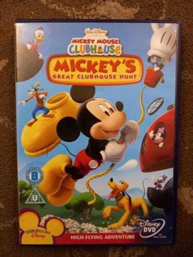 Mickey Mouse Clubhouse Mickeys Great Clubhouse Hunt Dvd Kids Ebay