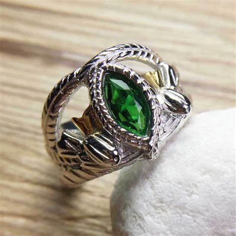 Unique Aragorns Ring Barahir Lord Of The Rings Top Quality Etsy