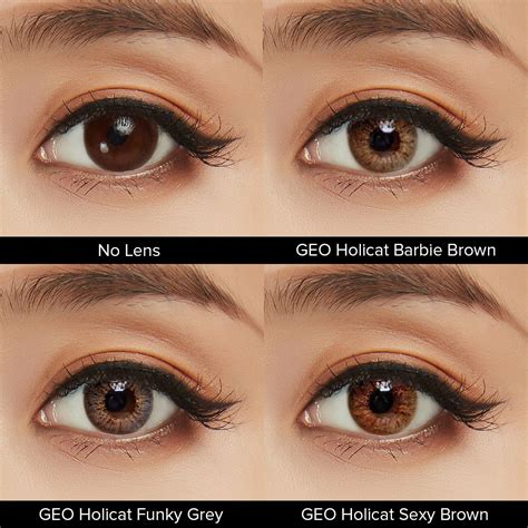 Take an extra 25% off and free shipping on all orders. GEO Holicat Series in 2020 | Best colored contacts ...