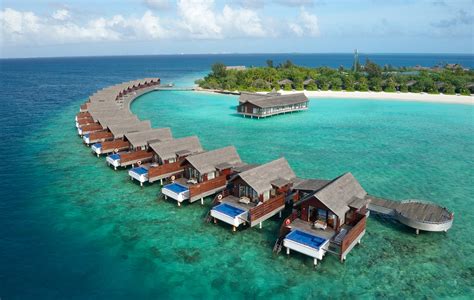 Overwater Bungalow Maldives Reef Pool Water Villa