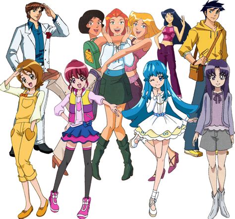 totally spies and happiness charge pretty cure by dominickdr98 on deviantart