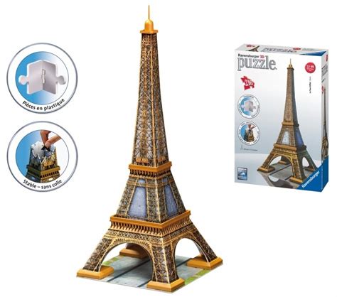 Der eiffelturm in paris bleibt wegen eines streiks für besucher geschlossen. Ravensburger 3D Puzzle Eiffelturm - Schweiz
