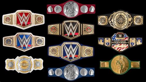 Report Wwe Re Designing Current Title Belts Wrestletalk
