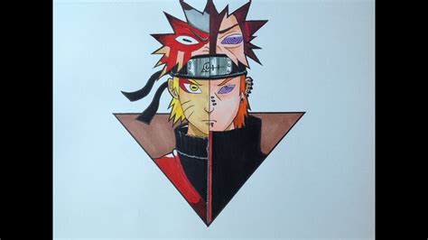 Drawing Naruto And Pain Youtube