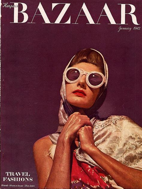 Alexey Brodovitch Harpers Bazaar January 1942 Capas Vintage Da