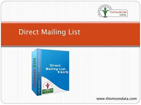 Ppt Direct Mailing List Direct Email Lists Direct Mail List