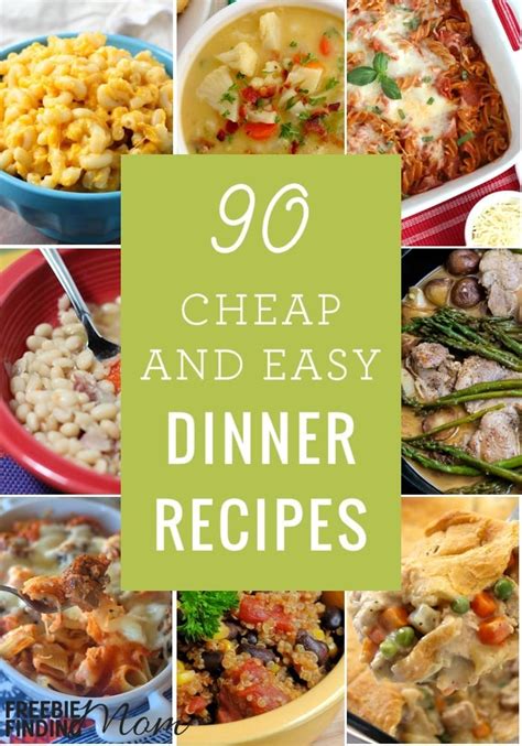 90 Cheap Quick Easy Dinner Recipes