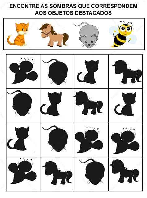 Atividades Cognitivas Para Imprimir