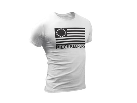 Mens Classic Betsy Ross Flag Piece Keepers Apparel A Pledging