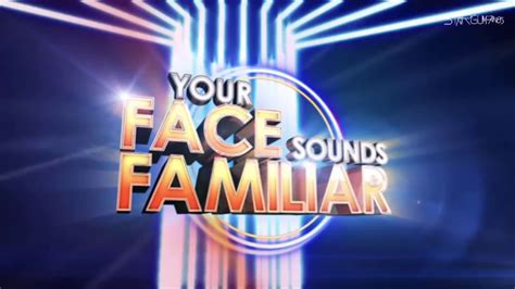 Your Face Sounds Familiar Theme Soundtrack 2015 Youtube