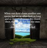 A New Door Opens Quotes