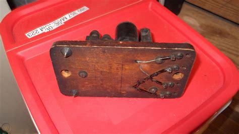 Morse Code Sounder Unit Vintage Antique 1758881233