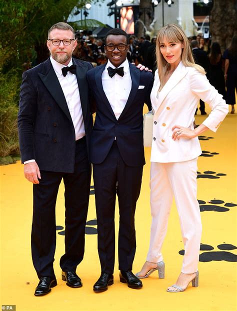 Guy Ritchie And Wife Jacqui Ainsley Make Red Carpet Appearance With His Son David Banda