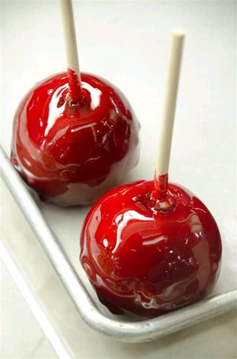 Candy Apple Red Preferably On A Car Candy Apples Caramel Apple