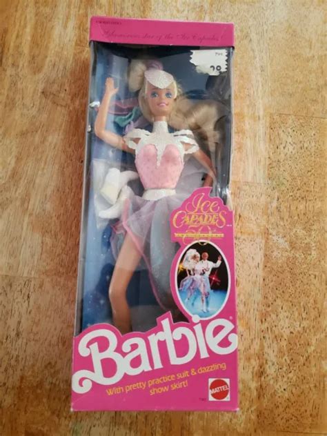 mattel ice capades 50th anniversary barbie doll 1989 nrfb 7365 12 99 picclick