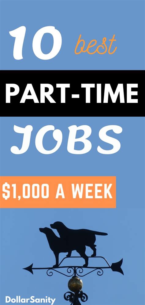 10 Weekend Jobs That Anyone Can Do Part-Time for Easy Extra Money ...