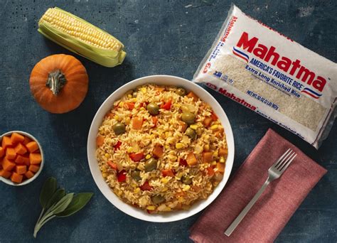 Yellow Rice Recipe With Corn And Pumpkin Mahatma® Rice