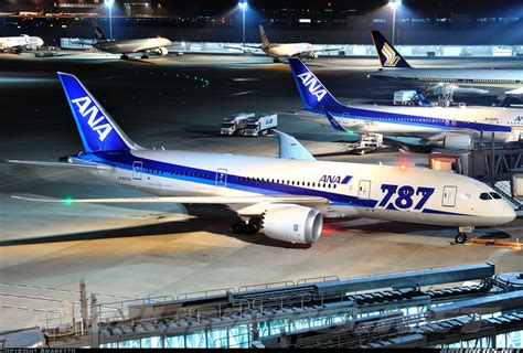 Boeing 787 8 Dreamliner All Nippon Airways Ana Aviation Photo