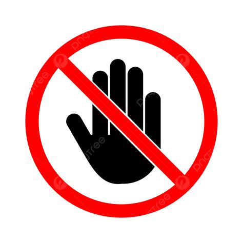 Do Not Touch The Logo Png Wektory Psd I Clipart Do Pobrania Za Darmo