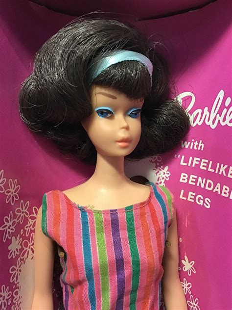 Brunette Sidepart American Girl Vintage Barbie NUDE No Box Acces Original S Dolls