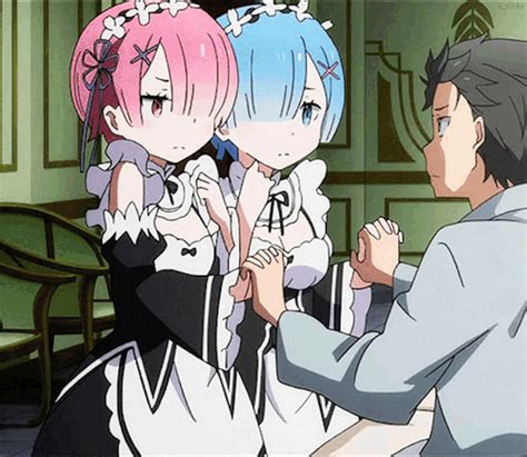 Rem And Ram Gif Rem And Ram Discover Share Gifs