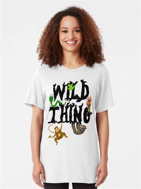 wild thing t shirt by evahhamilton redbubble