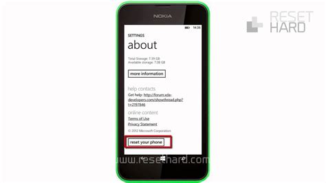 How To Factory Reset Nokia Lumia 530 Youtube