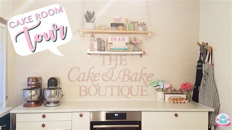 Welcome To My Cake Room Room Tour Abbyliciousz The Cake Boutique