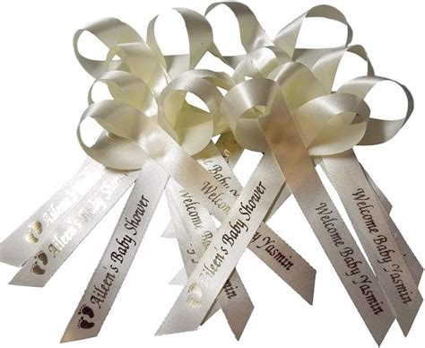 Personalized Ribbons 25 Custom Ribbons Bridal Shower