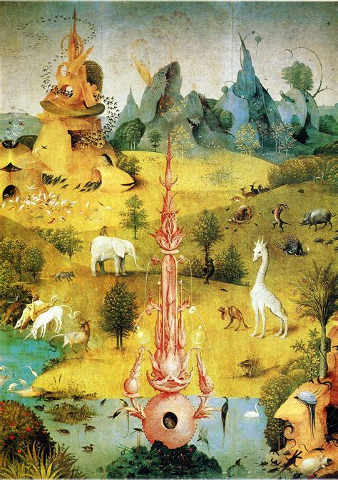 The Garden Of Earthly Delights Detail 1490 1500 Hieronymus Bosch