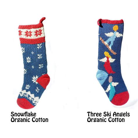 This sale has pattern and yarn for one hand knit christmas stocking. hand knitted christmas stocking by chunkichilli ...