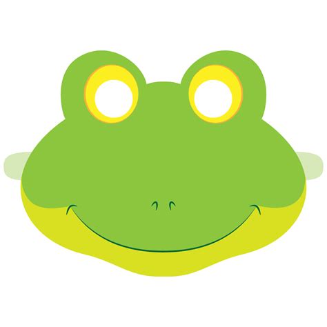 Free Printable Frog Mask Template