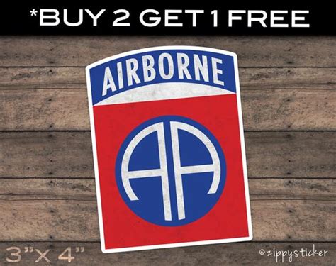 Home Décor Home And Garden United States Army Veteran 82nd Airborne Decal