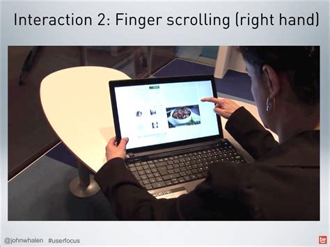 Interaction 2 Finger Scrolling Right