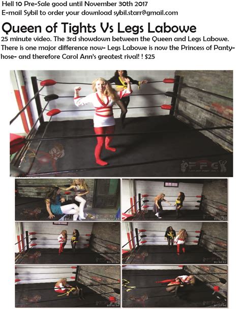 Sybil Starr Productions Female Fantasy Fighting Hell 10 Pre Sale