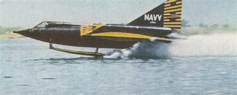 Convair Sea Dart A Water Based Jet Fighter Surprisingly It Was Never