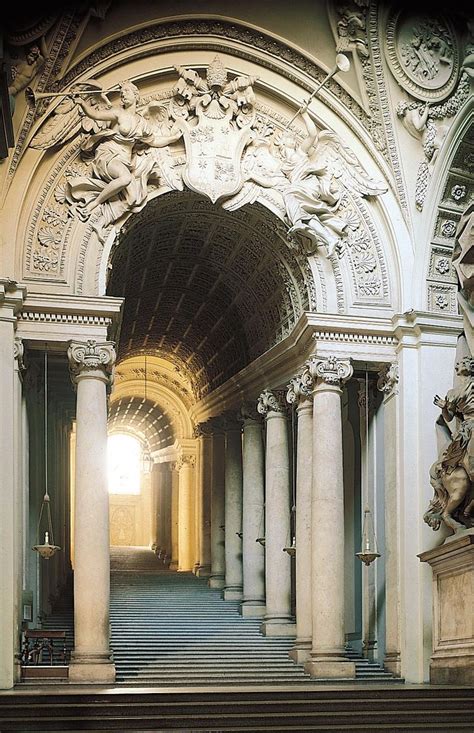 Scala Regia, Vatican, 1663-6, Rome, by Bernini. "The Scala ...