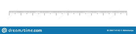 Scale Of Math Ruler Sewing Tape Medical Or Meteorological Thermometer