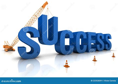 Building Success Stock Illustration Illustration Of Business 22352839