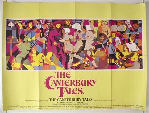 Canterbury Tales The Original Cinema Movie Poster From Pastposters