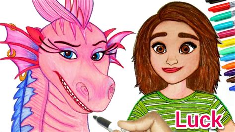Babe The Dragon Luck Movie How To Draw Falkor From Luck Movie