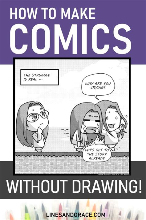How To Make A Comic Without Drawing Storytelling Stickers Part 1