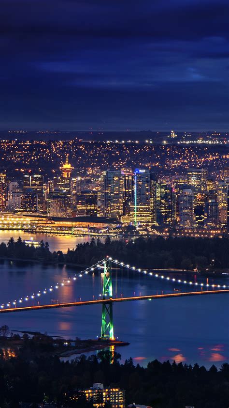 We have lovely names and fine countryside: Vancouver Downtown Night Cityscape 4K Wallpapers | HD Wallpapers | ID #29910